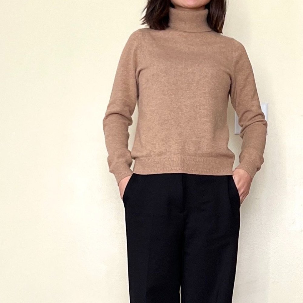 Boden Eva Cashmere Roll-Neck Sweater